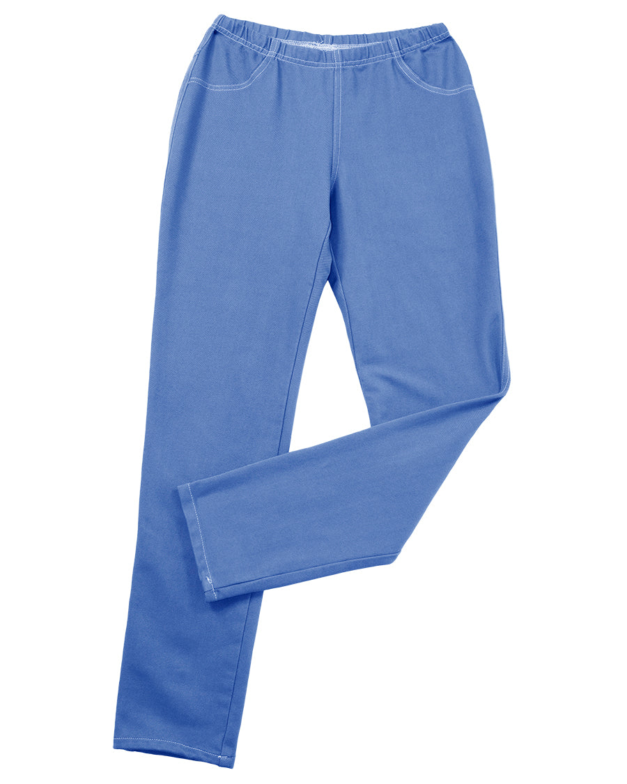 Sun Moda Women's Easy Wear Slim Leg Ankle Pants Made in USA